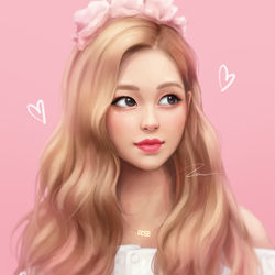 This is a pixiv picture whose title is ROSÉ.