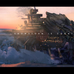 This is a pixiv picture whose title is 【PFLS】Snowstorm Is Coming.