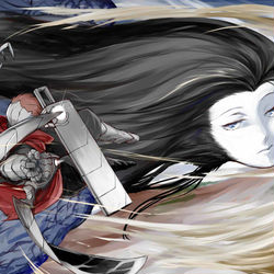 This is a pixiv picture whose title is 【PFLS】フライ・ミー・トゥ・ザ・ゾンビ【時雨平原の戦い】.