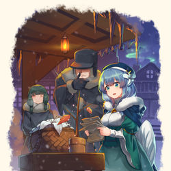 This is a pixiv picture whose title is 【PFLS】手紙、もう一つの目的【ボールランの戦い】.