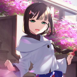 This is a pixiv picture whose title is 三年生.