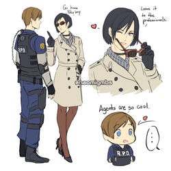 This is a pixiv picture whose title is Agent Ada Wong.