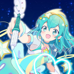 This is a pixiv picture whose title is キュアミルキーちゃん.