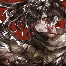This is a pixiv picture whose title is 百鬼丸.