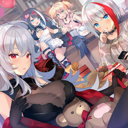 This is a pixiv picture whose title is For Valentine's.