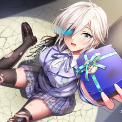 This is a pixiv picture whose title is 新田ーニャバレンタイン.