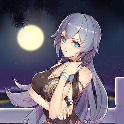 This is a pixiv picture whose title is 玄衣素裳.