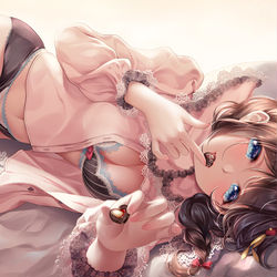This is a pixiv picture whose title is バレンタインの夜.