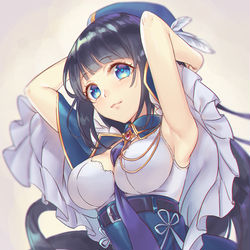 This is a pixiv picture whose title is 【クラフィ】五府千歲.