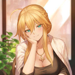 This is a pixiv picture whose title is ランサーアルトリアさん.