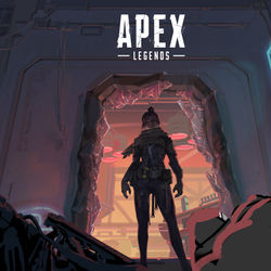 This is a pixiv picture whose title is 【仕事絵】Apex Legends.