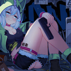 This is a pixiv picture whose title is kiana.