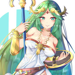 This is a pixiv picture whose title is パルテナ様.