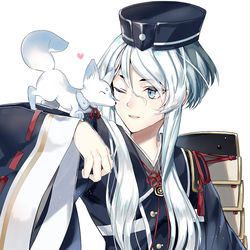 This is a pixiv picture whose title is 白山吉光.