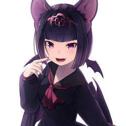 This is a pixiv picture whose title is ナミチスイコウモリ.