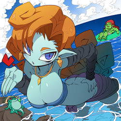 This is a pixiv picture whose title is ザンギャさん.