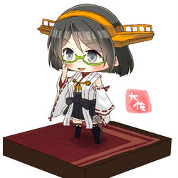 This is a pixiv picture whose title is 霧島.