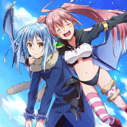 This is a pixiv picture whose title is マブダチ.