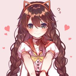 This is a pixiv picture whose title is ♥.