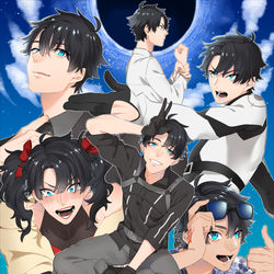 This is a pixiv picture whose title is ぐだ男オンリー告知イラスト.
