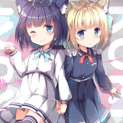 This is a pixiv picture whose title is ルキロキちゃんらくがき.