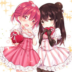 This is a pixiv picture whose title is バレンタイン💝(遅刻).