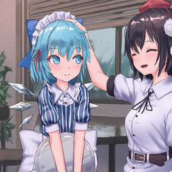 This is a pixiv picture whose title is うちのメイドさん.