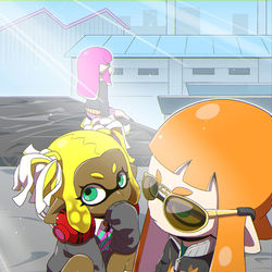 This is a pixiv picture whose title is マイイカ０２.