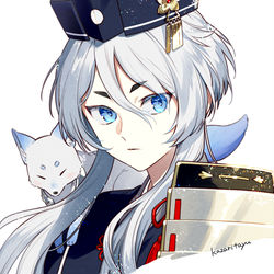 This is a pixiv picture whose title is 白山くん.