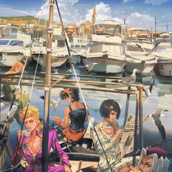 This is a pixiv picture whose title is Good Morning. Naples.