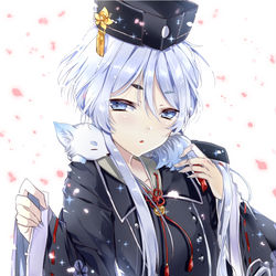 This is a pixiv picture whose title is 白山くん.