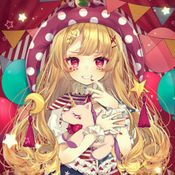 This is a pixiv picture whose title is 🎠🎈✨.