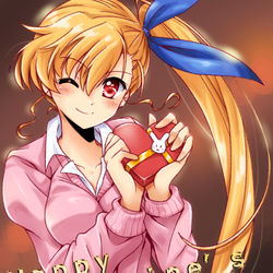 This is a pixiv picture whose title is チョコどぞっ.