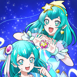 This is a pixiv picture whose title is キュアミルキーちゃん.