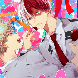 This is a pixiv picture whose title is 出番16/轟爆プチ新刊サンプル②.