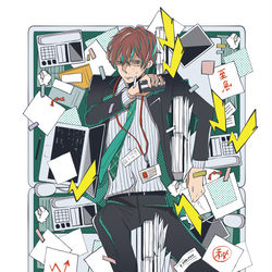 This is a pixiv picture whose title is うなされる.