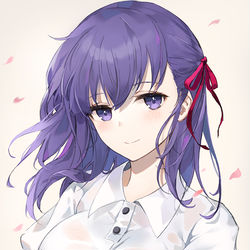 This is a pixiv picture whose title is 間桐 桜♥.