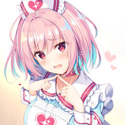 This is a pixiv picture whose title is ちょっと乳がでかいくらいの子.