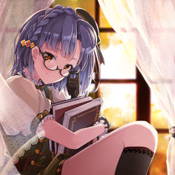 This is a pixiv picture whose title is 七尾百合子.