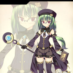 This is a pixiv picture whose title is 【PFLS】司書長のパーシェ【エルダーグラン】.