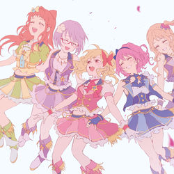This is a pixiv picture whose title is 『 We are STARS!!!!! 』.