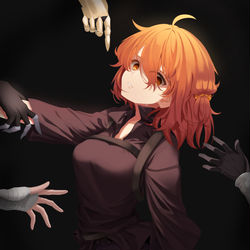 This is a pixiv picture whose title is 第2部1章.
