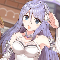 This is a pixiv picture whose title is 買い物中に近くにいる弟くんの匂いに気づいたシズルお姉ちゃん.