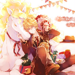 This is a pixiv picture whose title is ディーノ誕生祭2019.