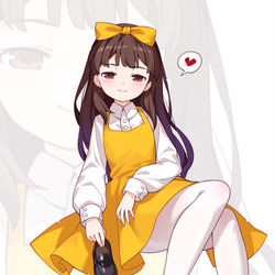 This is a pixiv picture whose title is 俺也来一发美心:P.