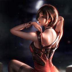 This is a pixiv picture whose title is Ada Wong.