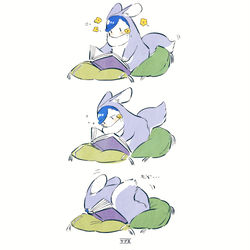 This is a pixiv picture whose title is 本好きログ13.