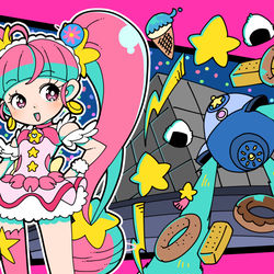 This is a pixiv picture whose title is キュアスター（スタートゥインクルプリキュア）.