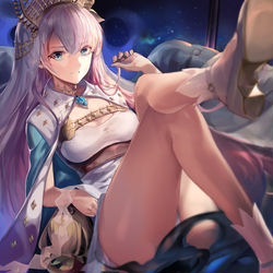 This is a pixiv picture whose title is 皇女.