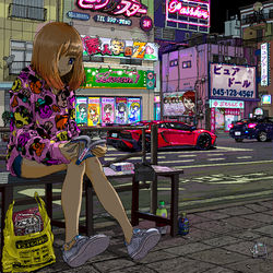 This is a pixiv picture whose title is I LOVE YOU.